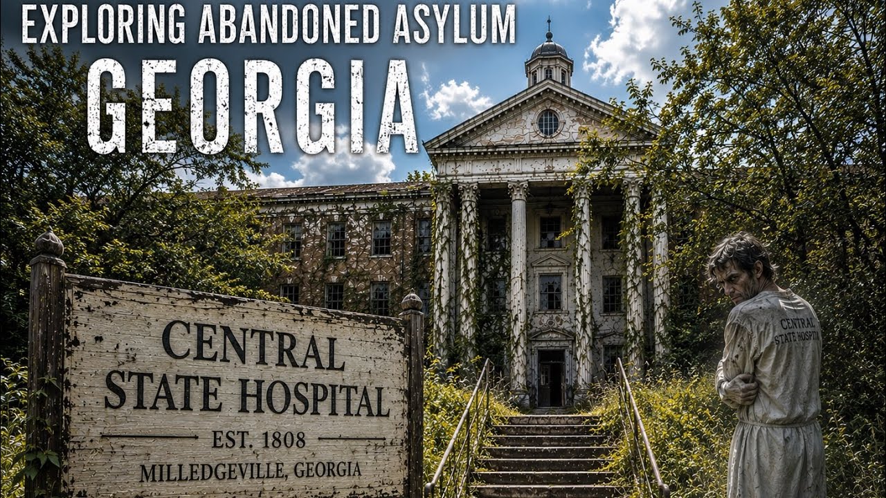 ￼Milledgeville Georgia Central ￼State Mental Lunatic Asylum ￼Abandoned