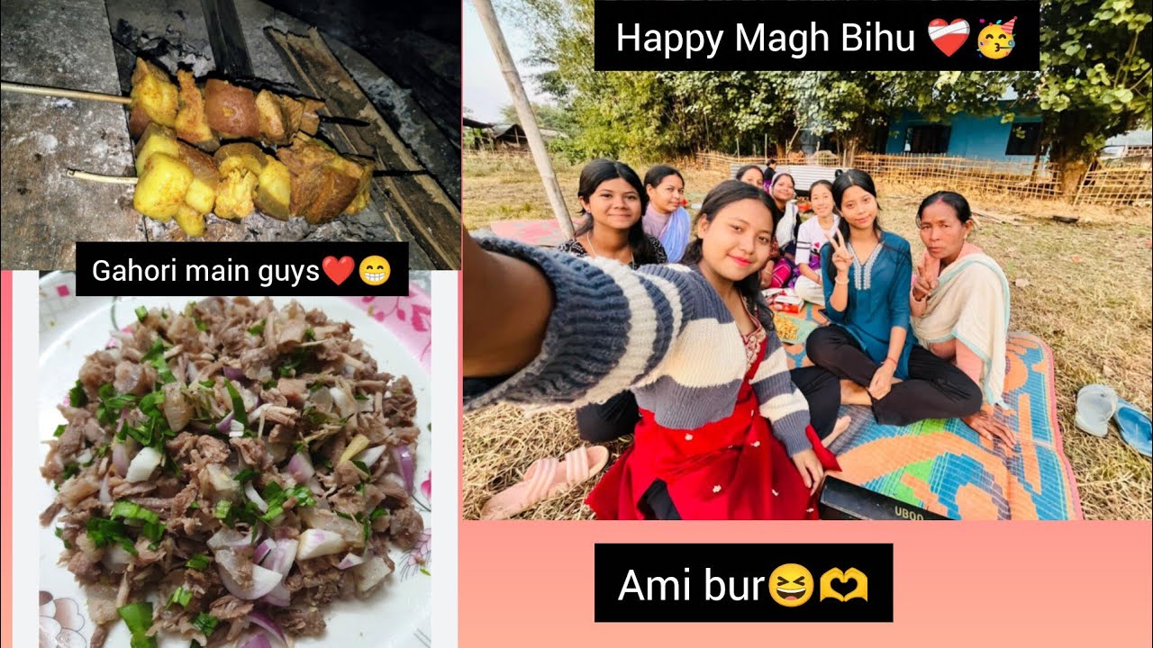 Bihu khana guys❤️🤤 #bihu #assamesevideo #longvideo #bhogali_bihu 