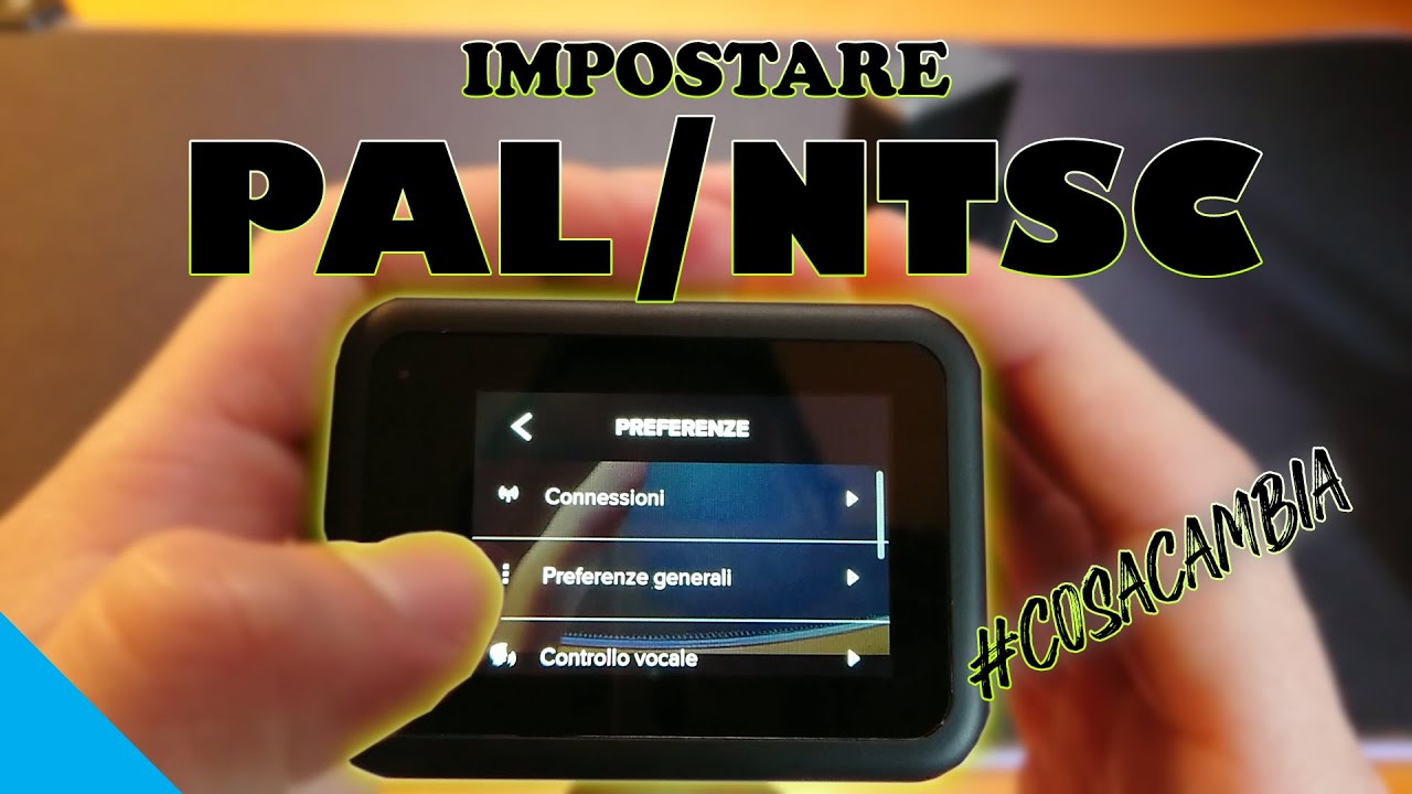 CAMBIARE dal Formato PAL a NTSC su GoPro - #CosaCambia N.1