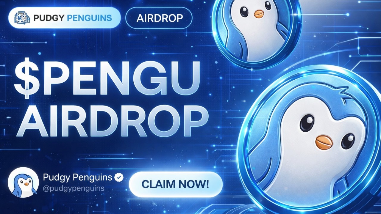 Pudgy Penguins Airdrop Second Season On Solana | SOLANA CRYPTO AIRDROPS CLAIM PENGU NOW