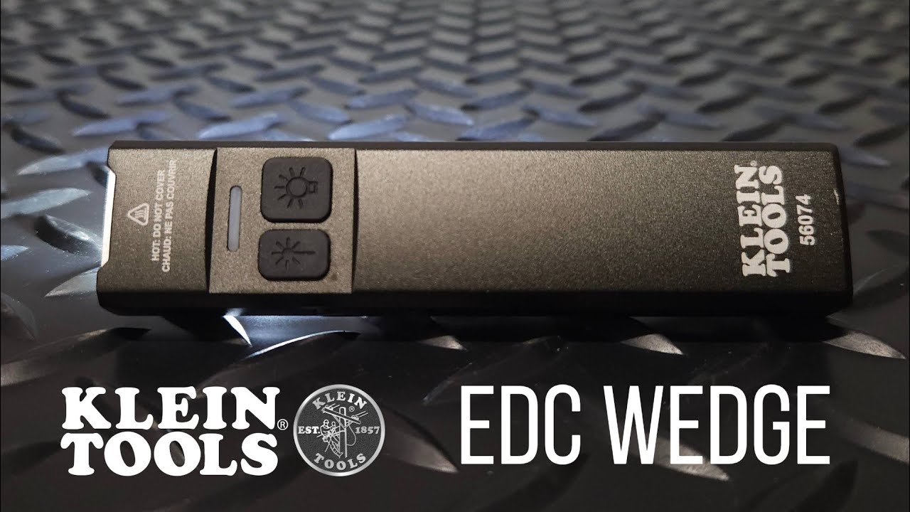 Первый EDC-фонарь Wedge Light от Klein Tools 56074