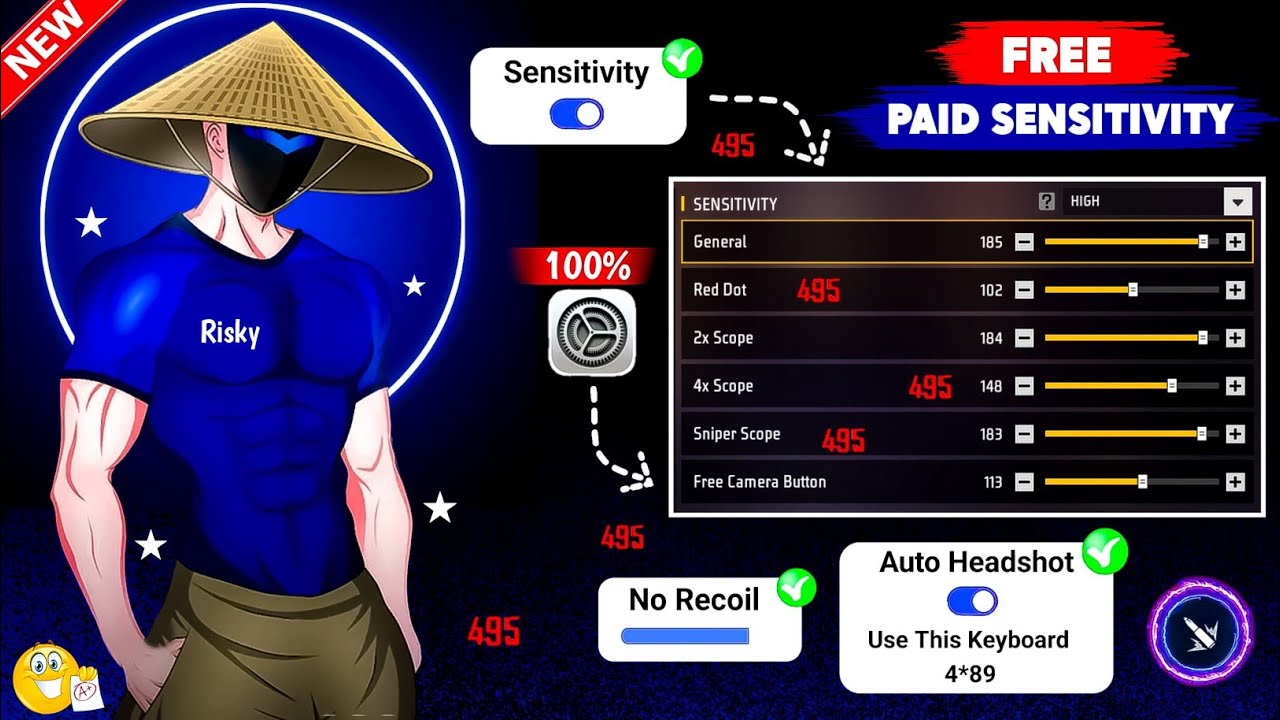 Free Fire Max Headshot Setting After Update 2026⚡Best Sensitivity Settings ⚙️| Sensitivity Setting