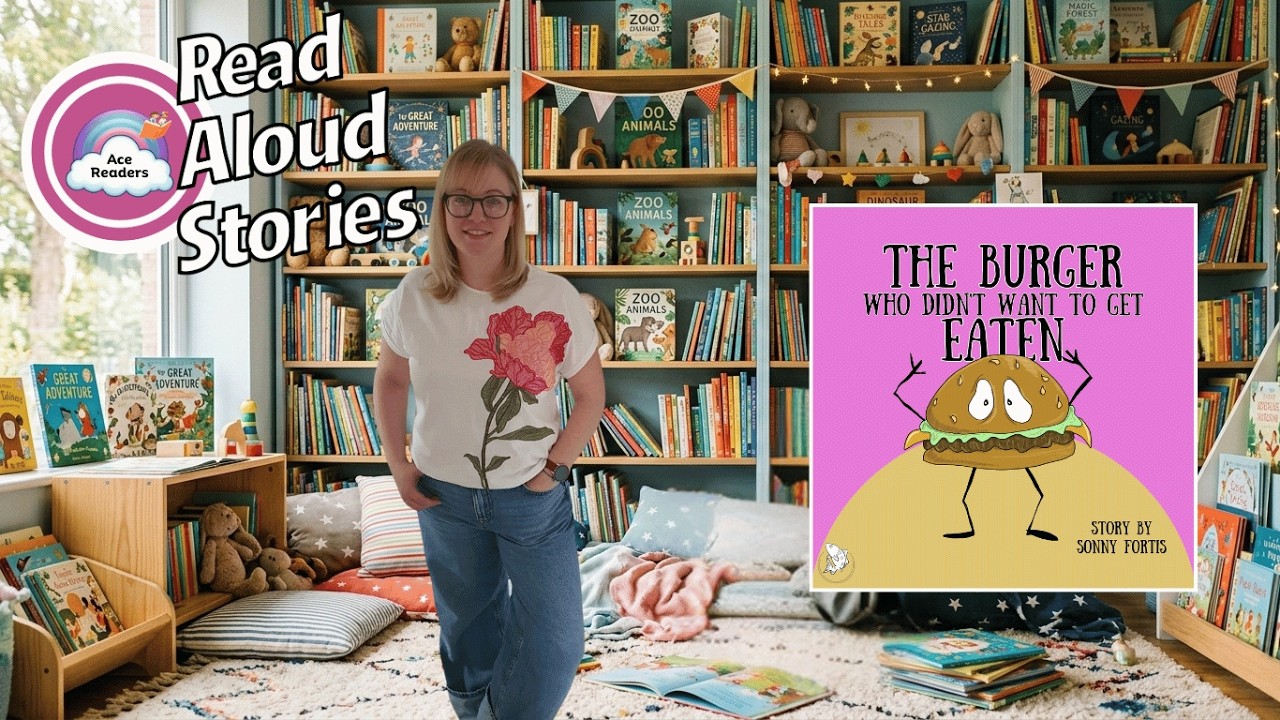 The Burger Who Didn't Want To Get Eaten | Read Aloud | Ace Parenting Club