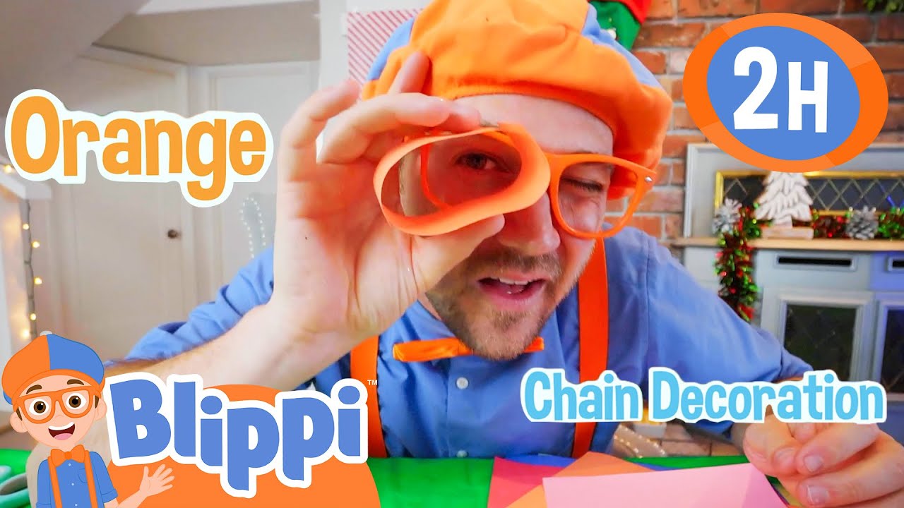 Holiday Arts & Crafts Fun | Making Christmas Decorations with Blippi! | Party Playtime!