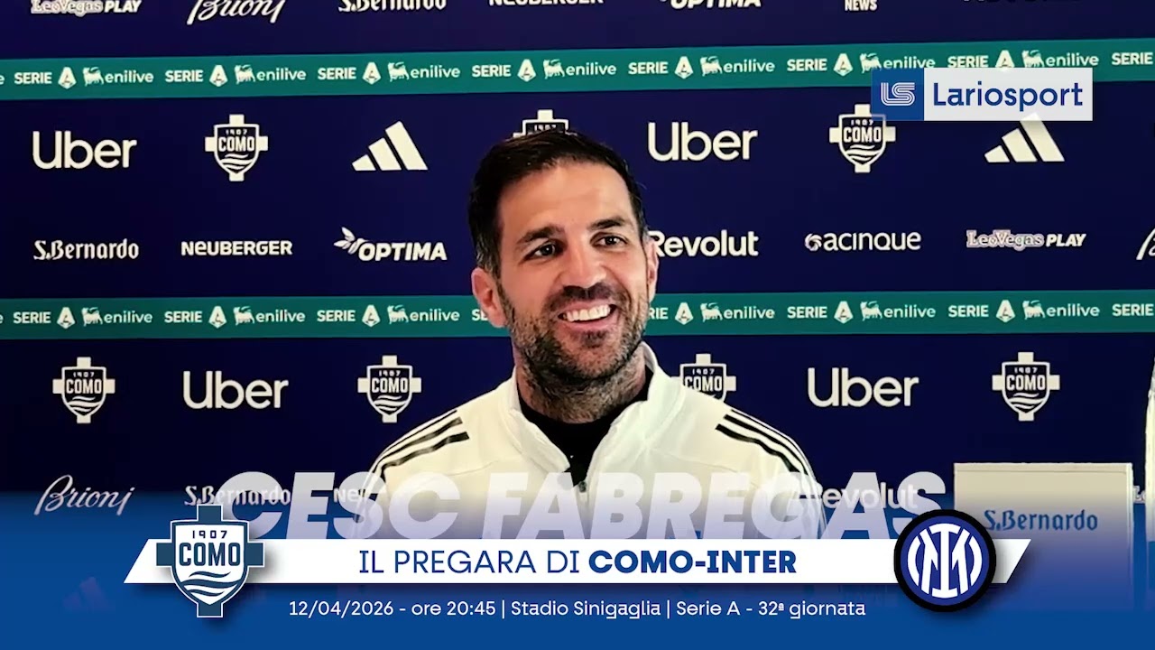 𝐂𝐎𝐌𝐎-𝐈𝐍𝐓𝐄𝐑 | Conferenza stampa di Cesc Fabregas