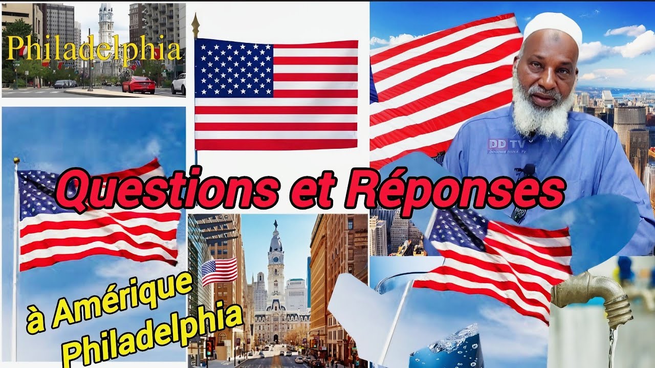 🛑 QUESTIONS RÉPONSES, Dr Oury Barry à Amérique 🇺🇲   Philadelphia 