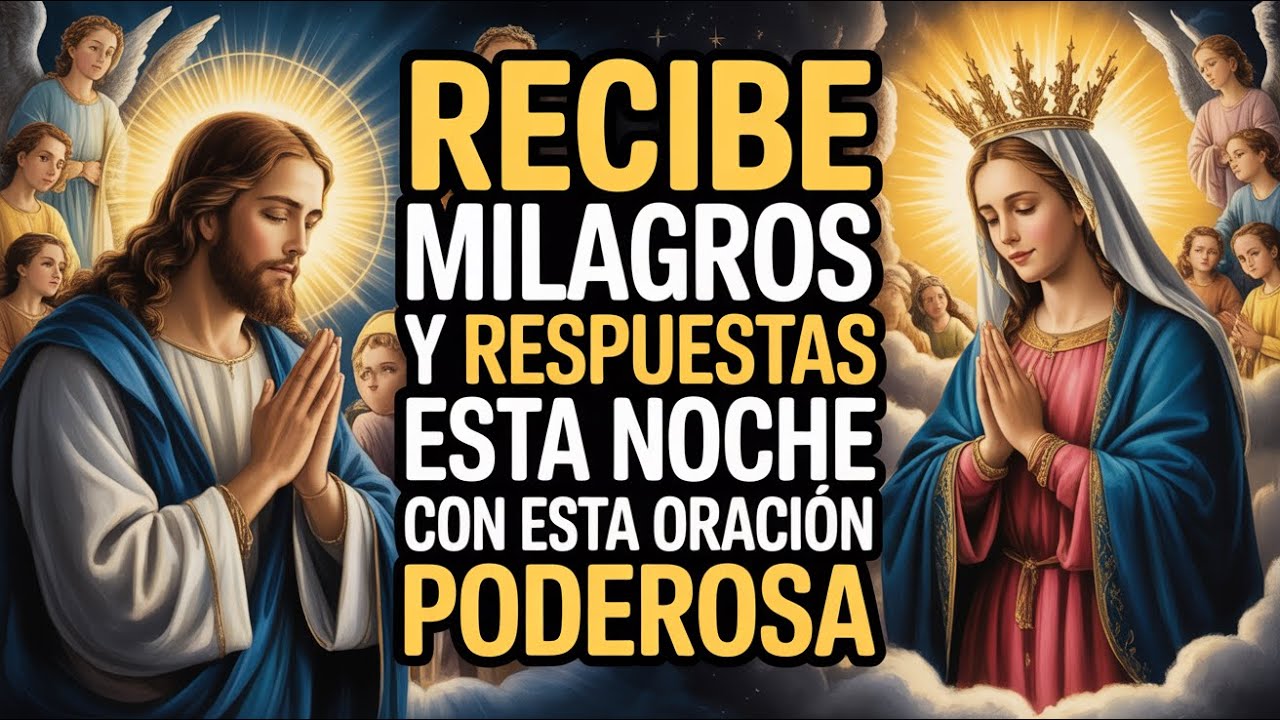 TRANSFORMADORA ORACIÓN EN LA NOCHE: SAGRADA UNCIÓN, RESPUESTAS PODEROSAS Y MILAGROS BENDECIDOS