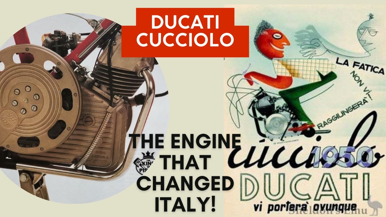Ducati Cucciolo: двигатель, изменивший Италию!