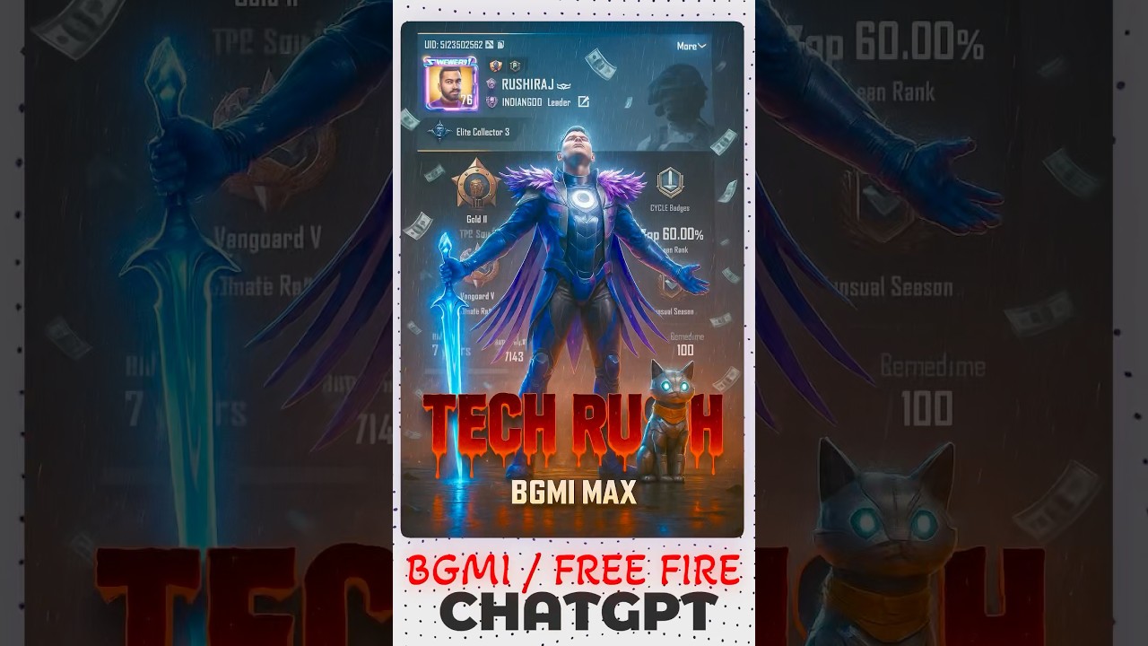 🔥 BGMI & PUBG Photo Editing Tricks | New Viral Trends with ChatGPT