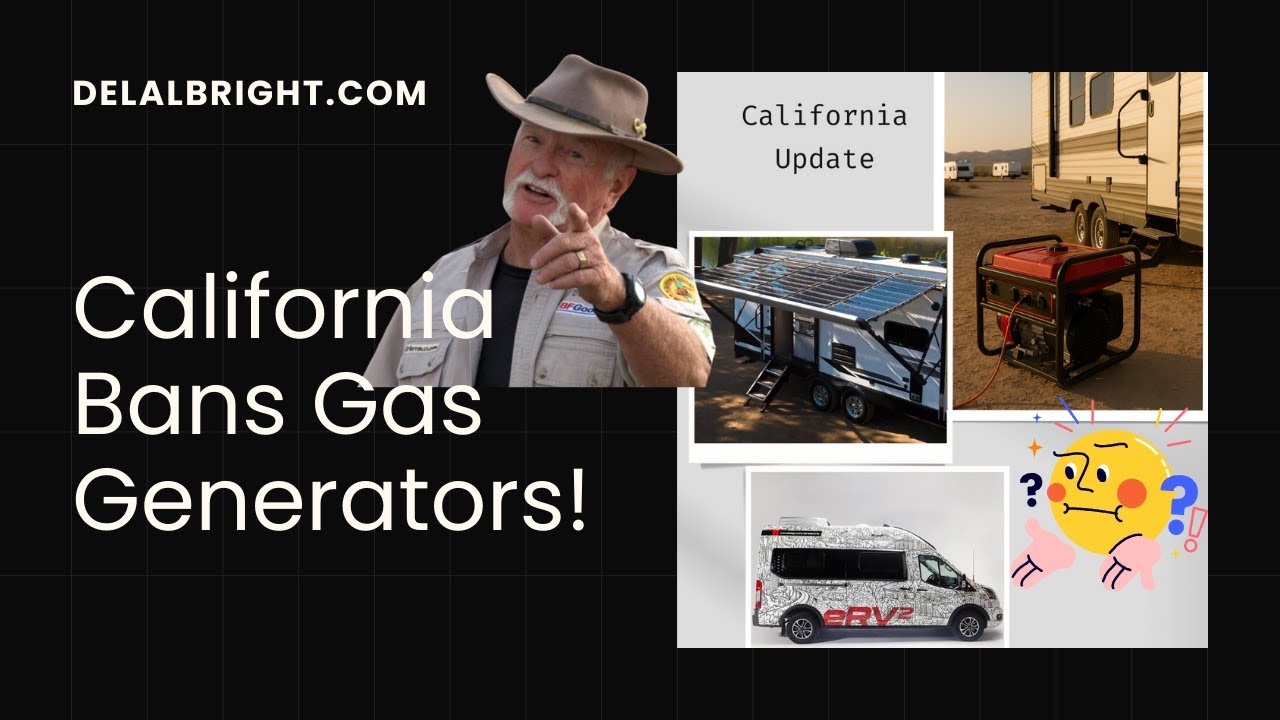 CA Gas Generator Ban