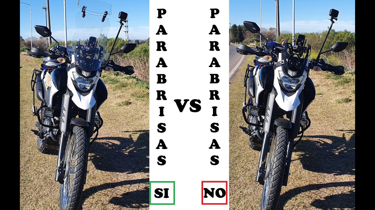 Como afecta el PARABRISAS a la VELOCIDAD de la XTZ 250 ABS