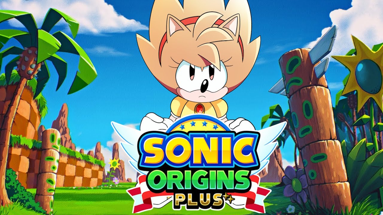 SONIC ORIGINS PLUS - Sonic the Hedgehog- FULL GAME (As SUPER Amy)