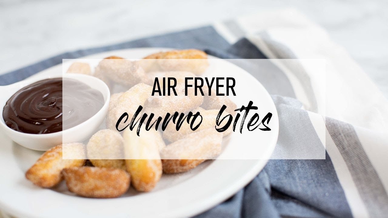 Air Fryer Churro Bites