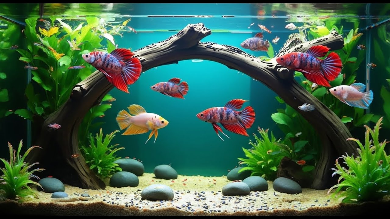 Galaxy Betta Fish Collection | Stunning Colors You Must See (4K Ultra HD) #GalaxyBetta #BettaFish
