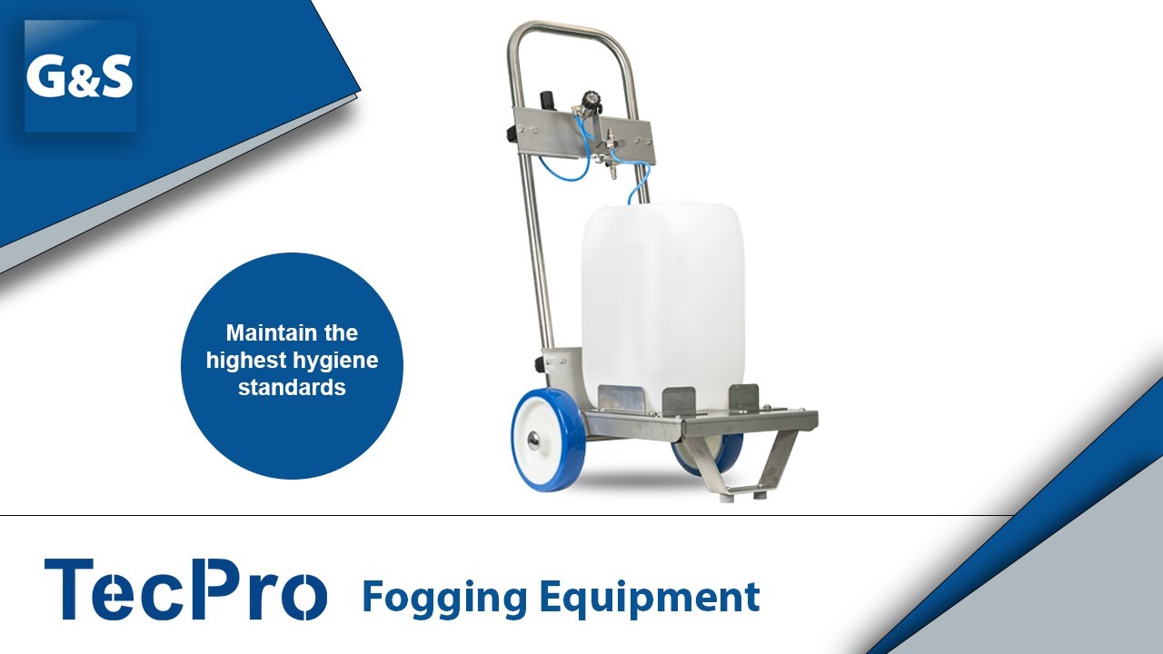 TecPro Single nozzle fogging trolley