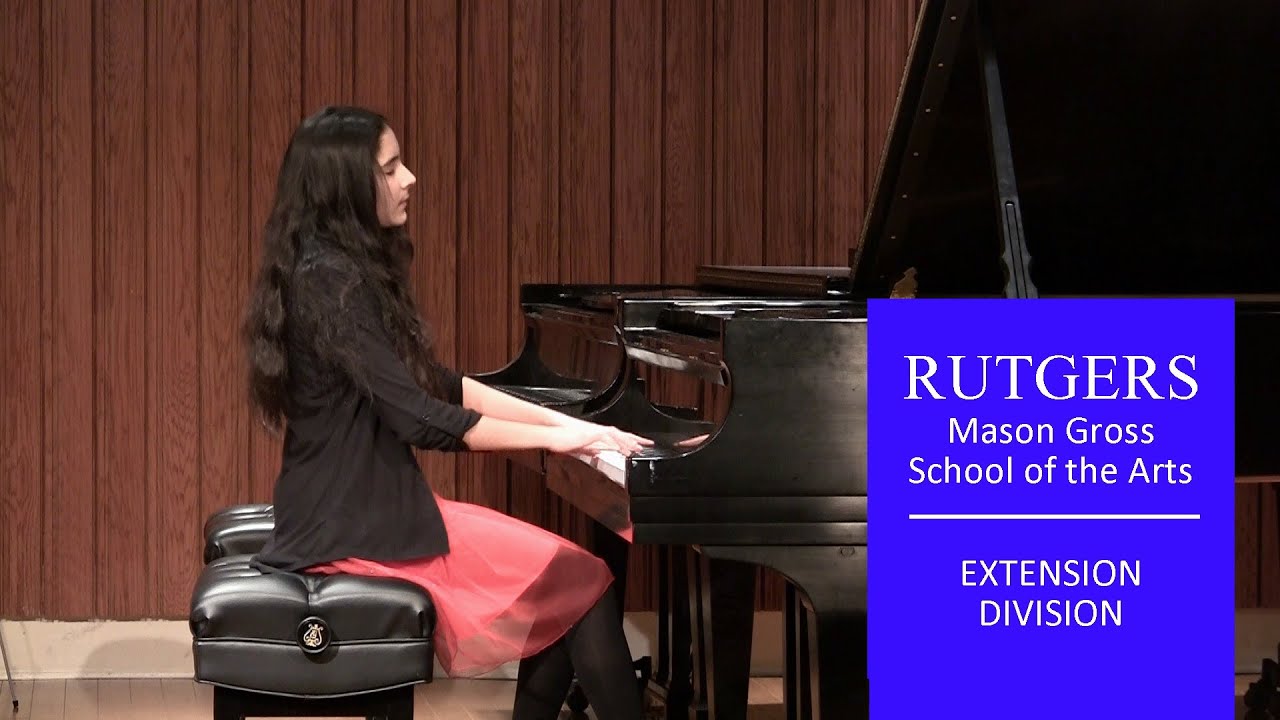Sophie Woodward: Beethoven Six Variations WoO 70, piano teacher Yevgeny Morozov, NJ