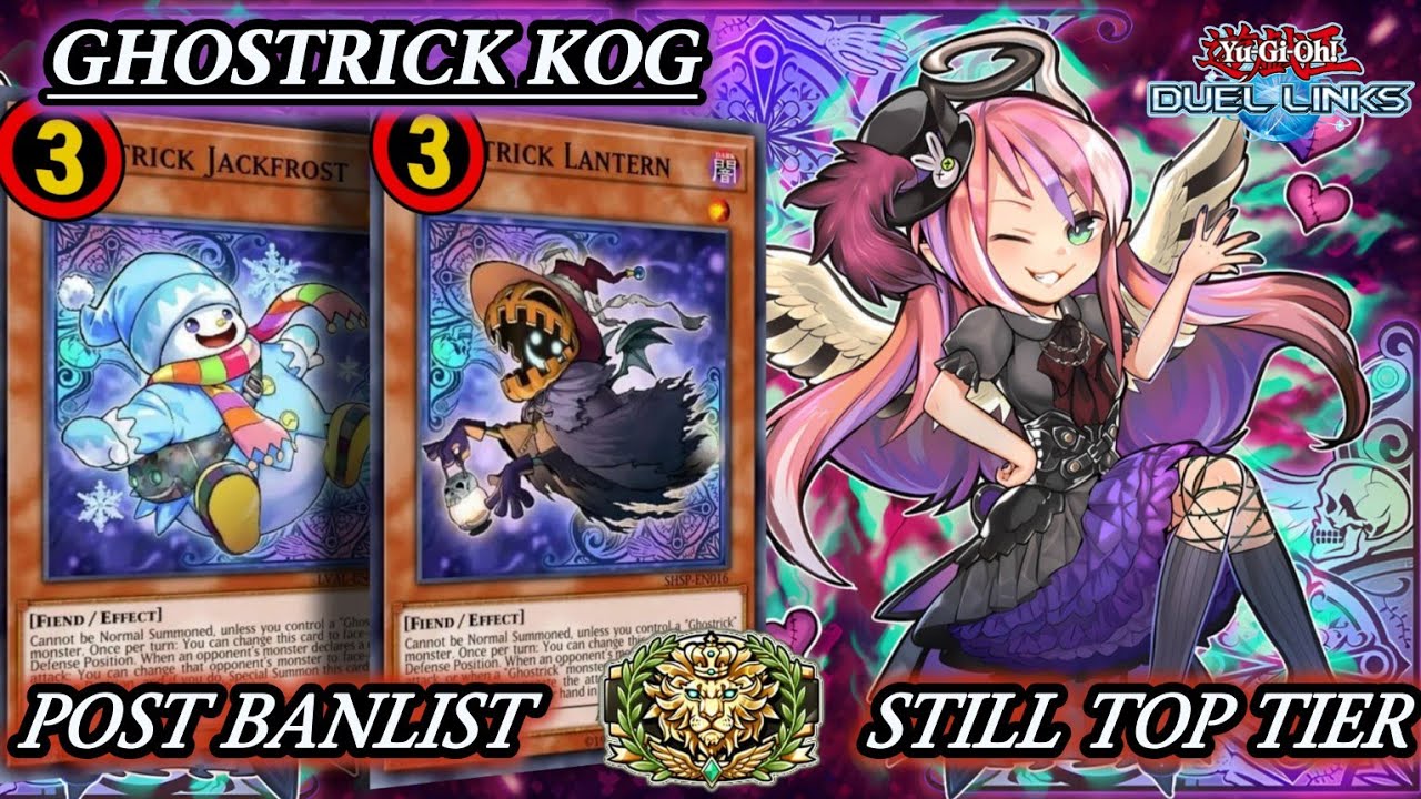 GHOSTRICK KING of GAMES (POST BANLIST) | Less Powerful but still TOP TIER [DUEL LINKS]