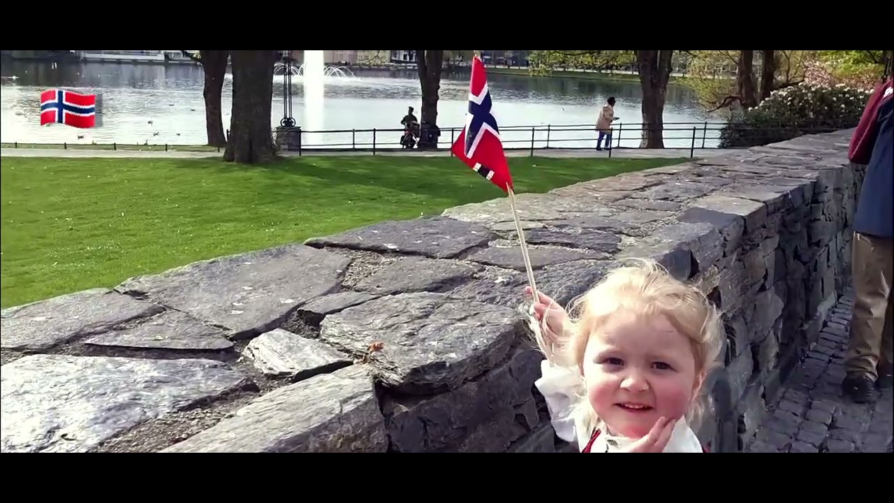 NATIONAL FEAST DAY, childrens parade Norway/ Stavanger, Tuesday May 17. 2022.