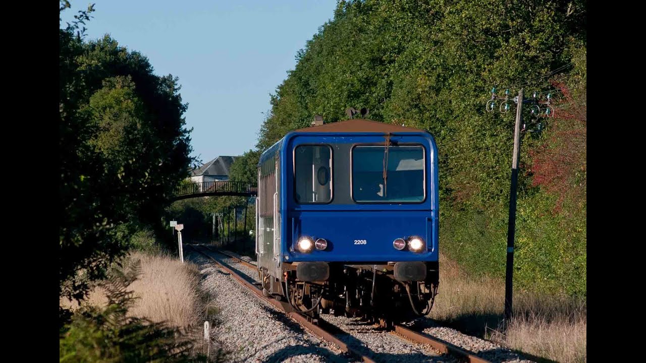 En cabine d'x 2200 SNCF de Eymoutiers à Limoges