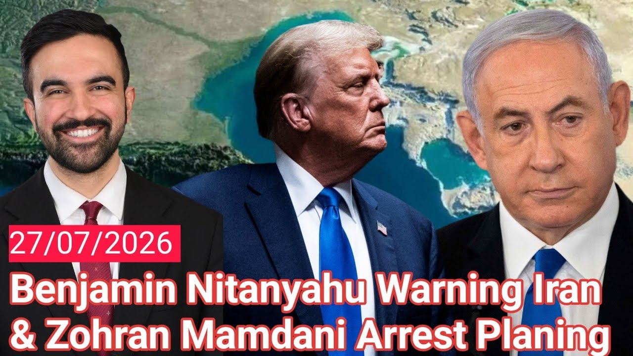 Benjamin Nitanyahu W*rning Iran & Zohran Mamdani Arrest Planning By Jamal Hussain - JH