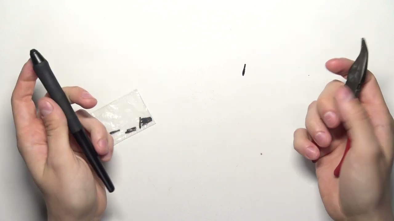 XP Pen Deco Mini 4 | Как поменять стержни ручки от планшета XP Pen Deco Mini 4