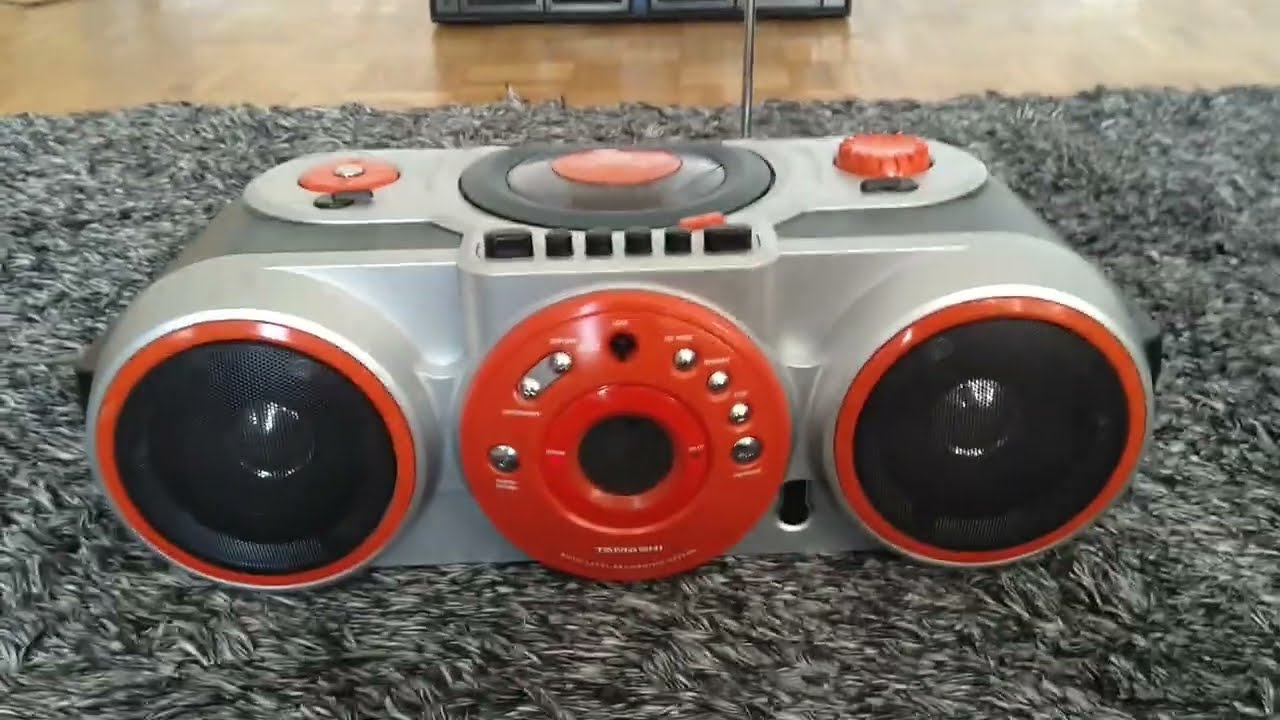 tamashi dxb20 radio cassette cd boombox ghetto blaster