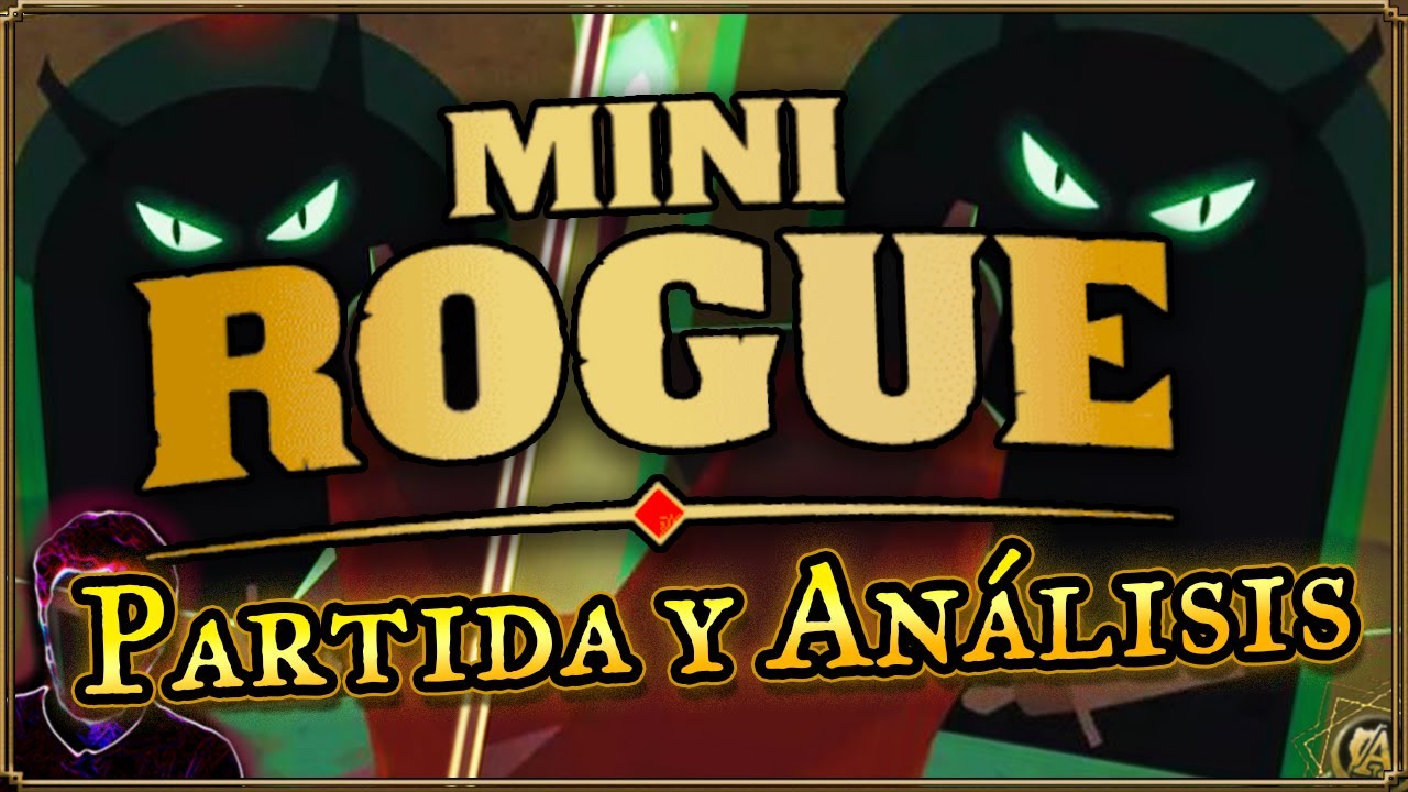 𝐌𝐢𝐧𝐢 𝐑𝐨𝐠𝐮𝐞 | Partida y Análisis | Juego de Mesa en Solitario |