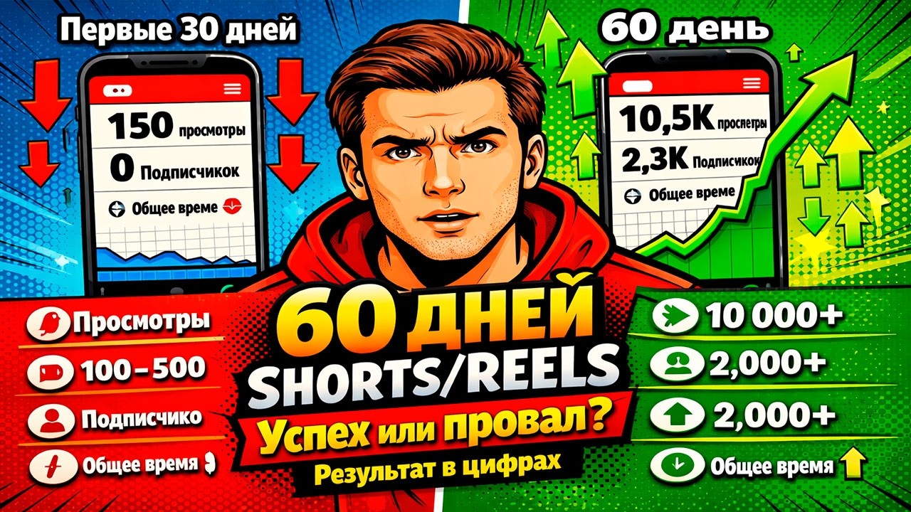 ВЫКЛАДЫВАЛ YOUTUBE SHORTS 2 МЕСЯЦА - И ВОТ ЧТО Я ПОНЯЛ