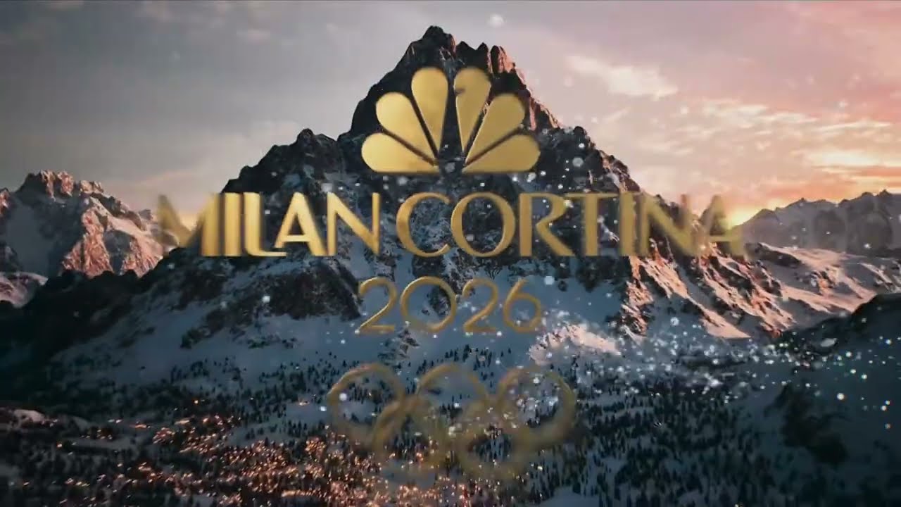 NBC 2026 Winter Olympics in Milan Cortina main titles