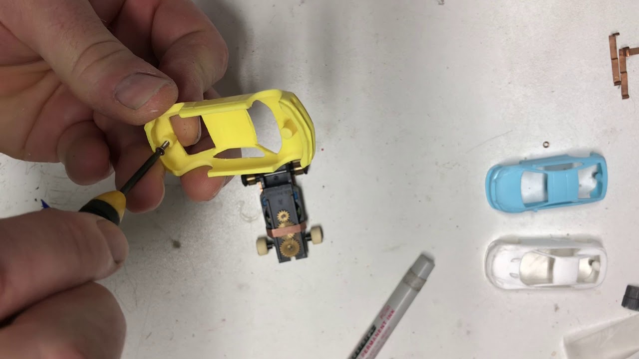Pt 1 of paint a slot car body