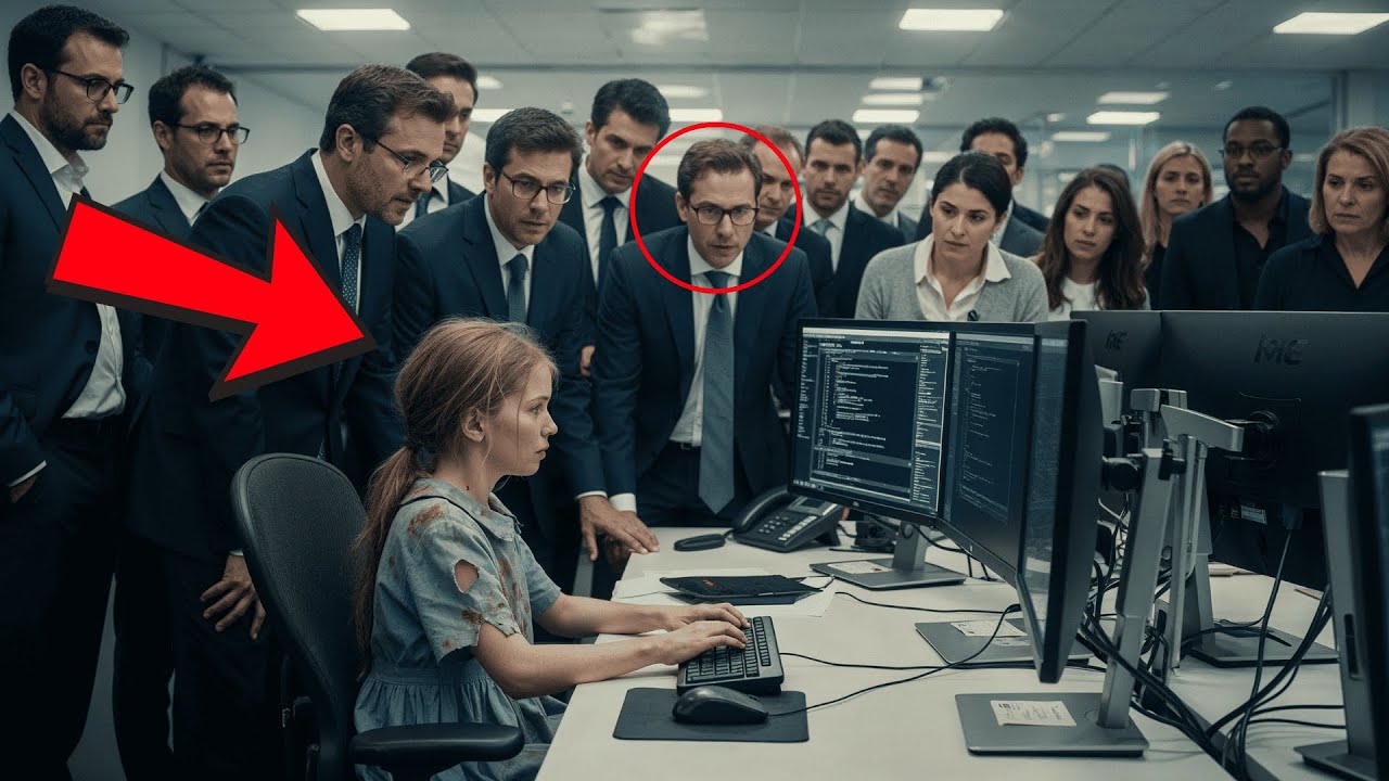 CEO Va nel Panico Quando il Sistema si Blocca — Ma la Figlia del Custode lo Ripara e Sconvolge Tutti