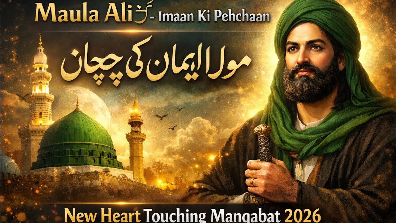 Maula Aliؓ – Imaan Ki Pehchaan | مولا علی ایمان کی پہچان | New Heart Touching Manqabat 2026