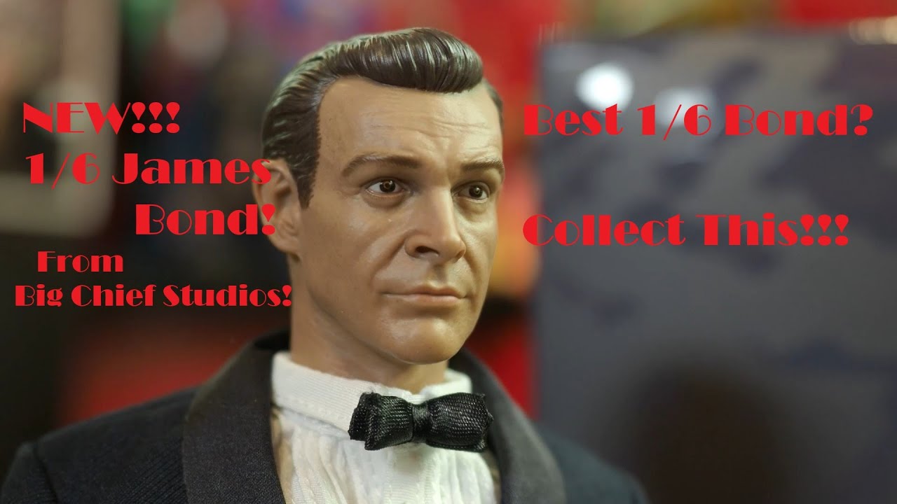1/6 Scale, James Bond (Sean Connery) from Dr. No, by Big Chief Studios! Collect This!!!