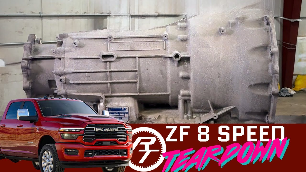 NEW CUMMINS ZF 8 SPEED TEARDOWN