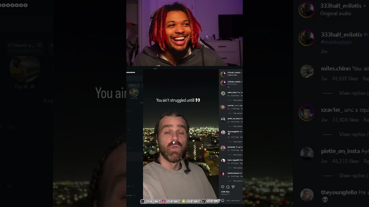 🟣Подписывайтесь на Twitch @GDB_ANT🟣 #вирусноевидео #twitch #смешно #instagramreels #смешноевидео
