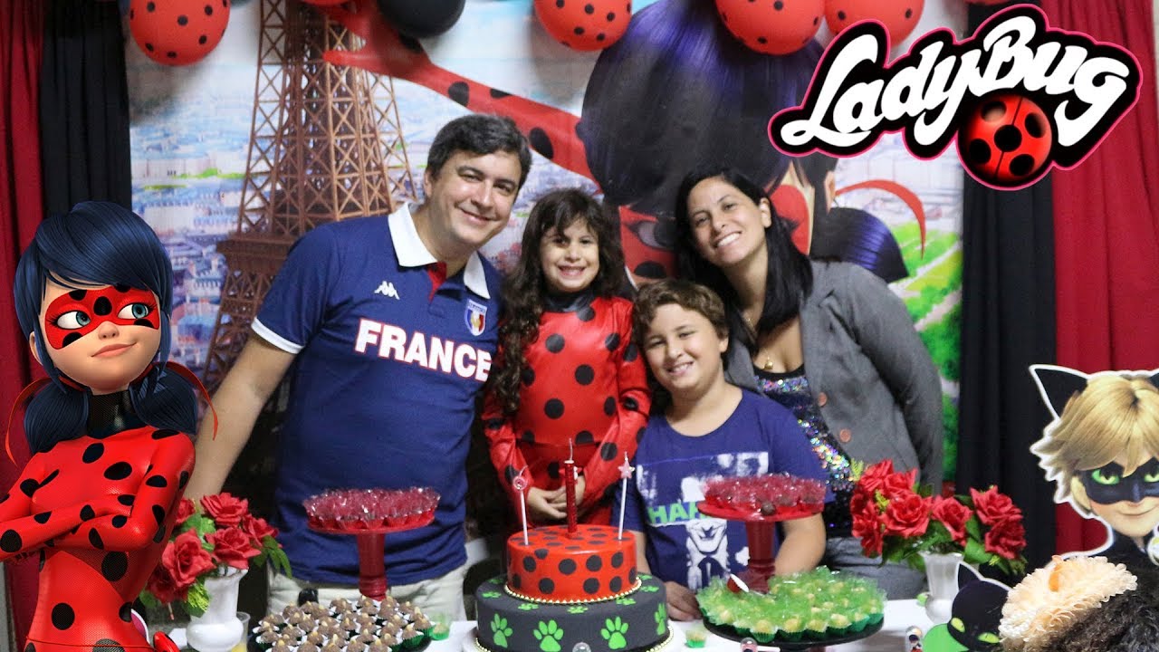 MINHA FESTA SURPRESA DA LADYBUG