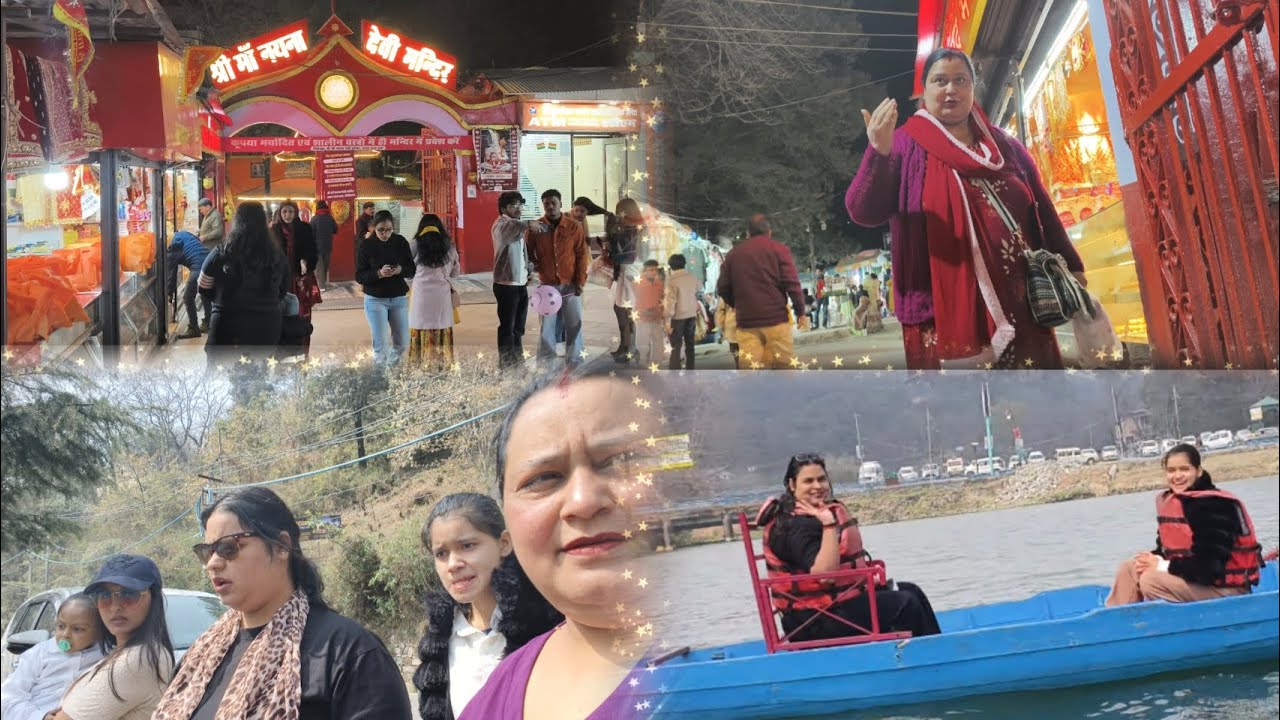 Ham Gaye Naina Devi Mandir Nainital aur humne ki shandar boting❤️#trending #viralvideo #youtubevlog 
