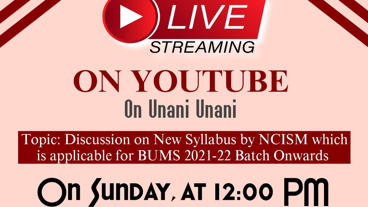 BUMS NEW SYLLABUS BY NCISM | 2023
