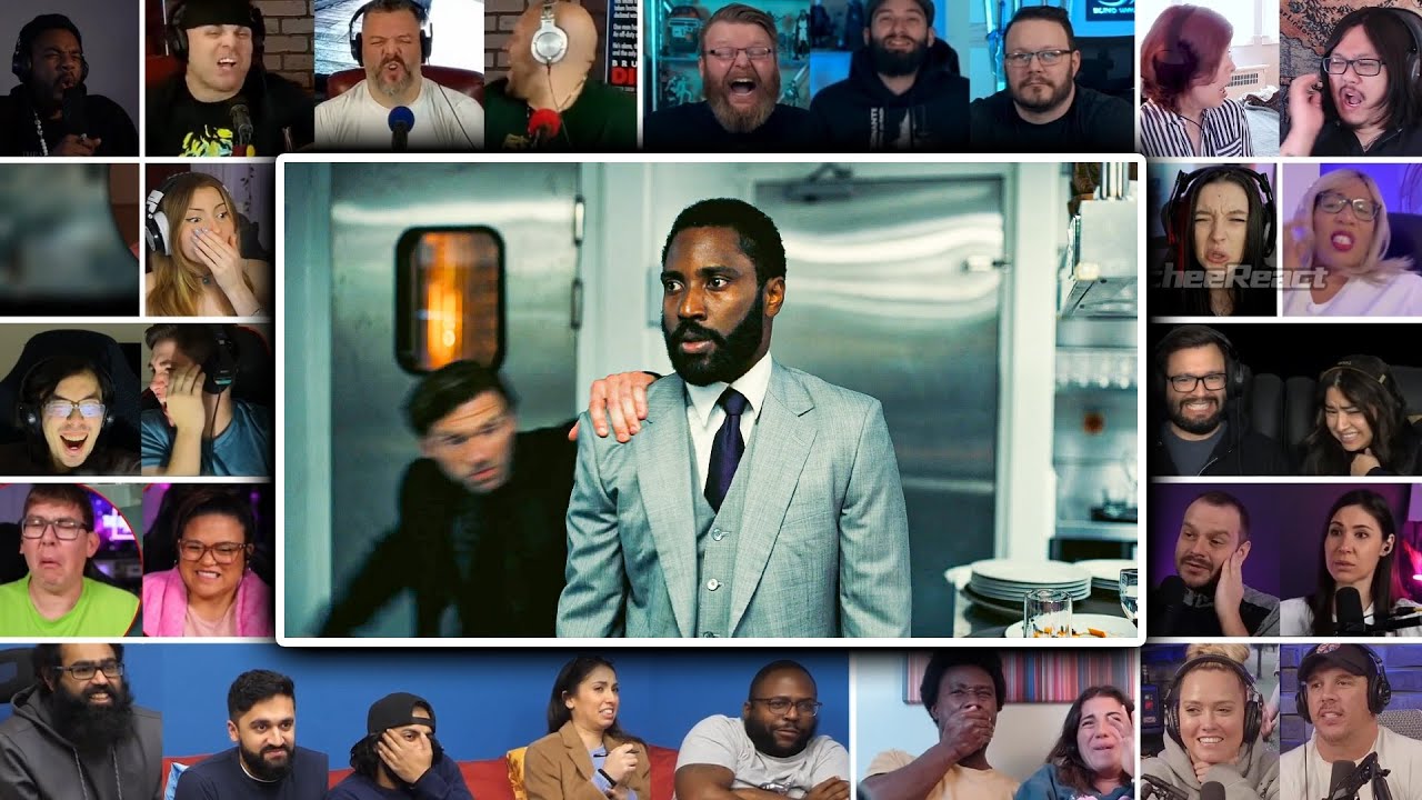 Restaurant Fight Scene | Tenet (2020) Reaction Mashup