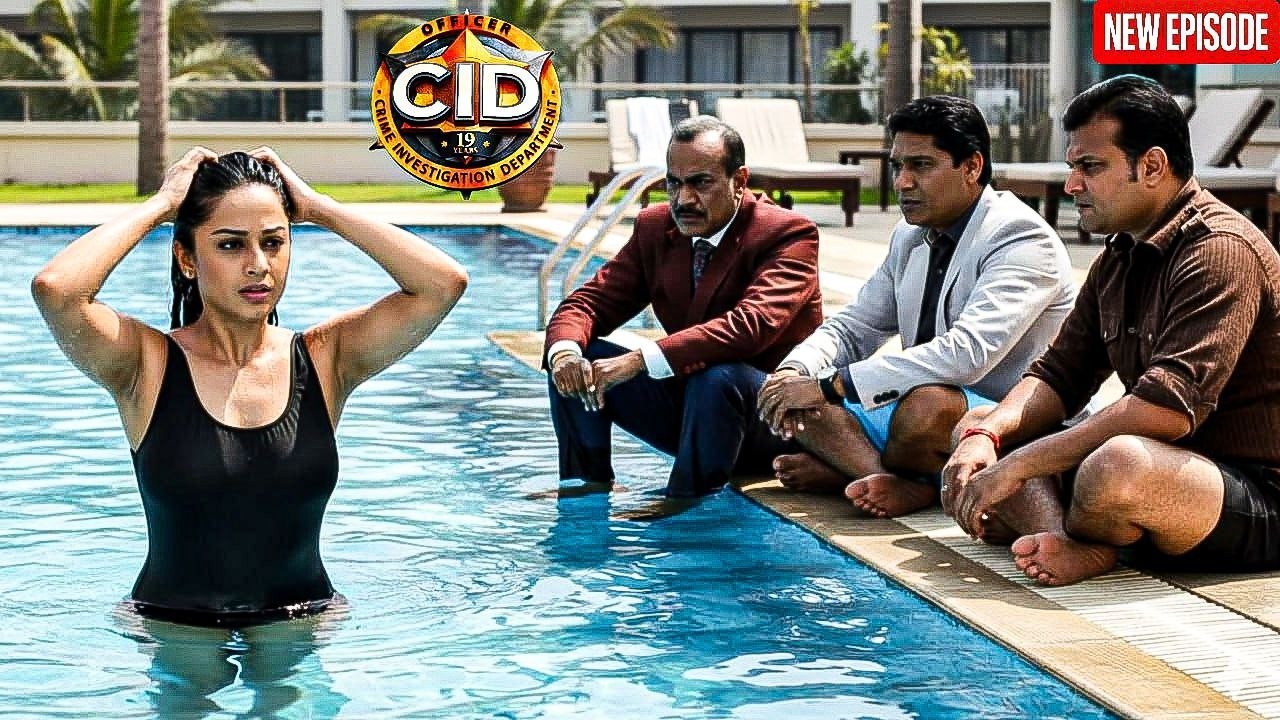 स्विमिंग पूल में Purvi को देखकर CID टीम की बिगड़ी नियत  || CID | Latest Episode ||