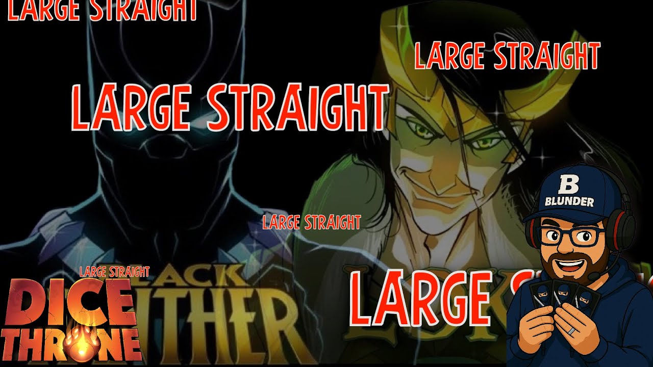 YOU get a large straight and YOU get a large straight! | Dice Throne
