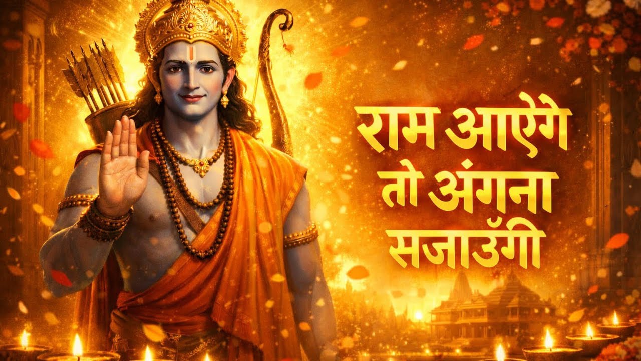 राम आएंगे तो अंगना सजाऊँगी | Jai Shree Ram | Ram Bhakti Song