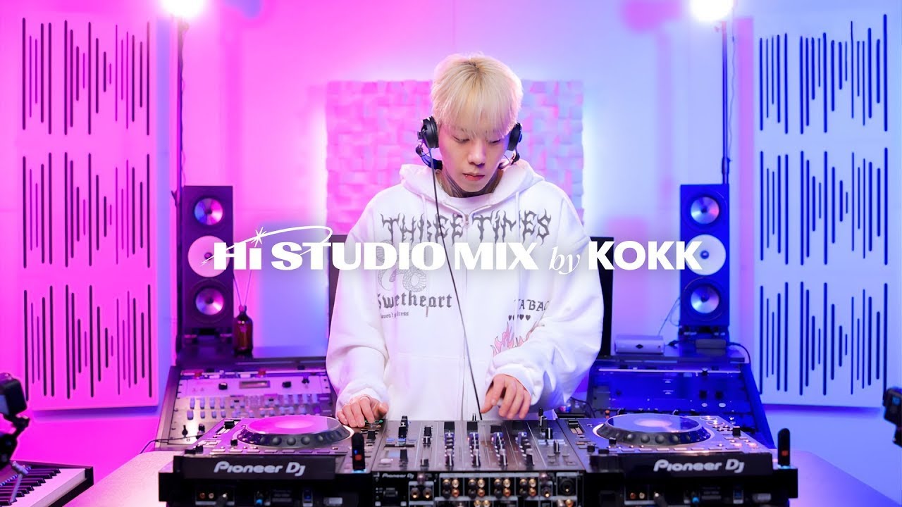 HI STUDIO MIX💫#1 DJ KOKK / 발라드 가수 왠 EDM ? 박효신 인줄.....!?😮