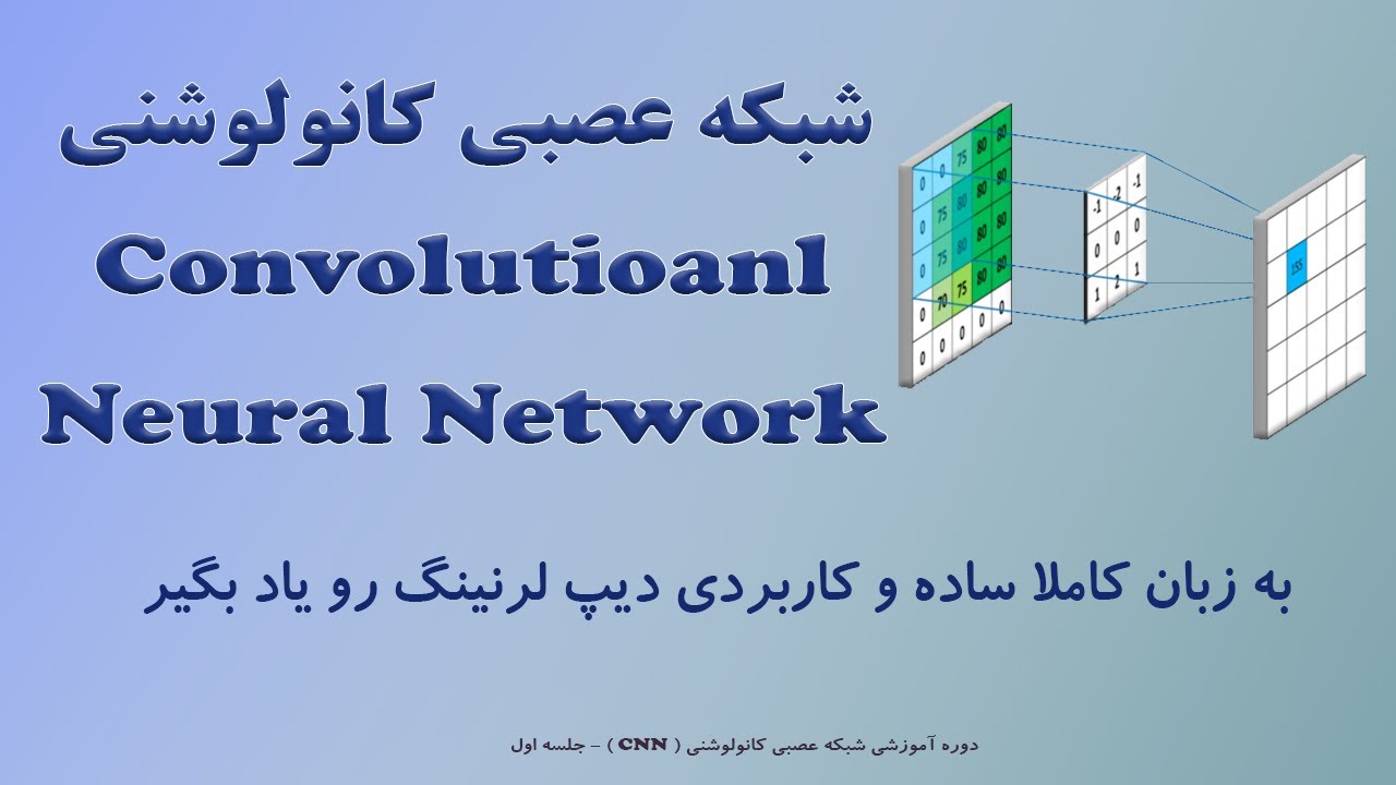 ‫دوره شبکه عصبی کانولوشنی (convolutional neural networks) 1 - آشنایی با CNN، نحوه کار و مزایای آن