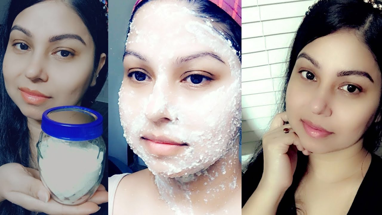 Oats Face Mask For Clear, Bright & Glowing Skin || Oatmeal Yogurt Honey Face Mask