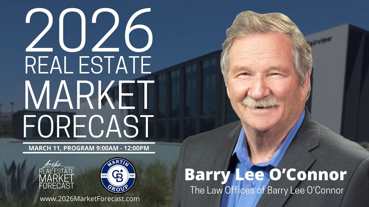 Lance Martin and Barry Lee O'Connor in studio Interview for the 2026 Real Estate Market Forecast