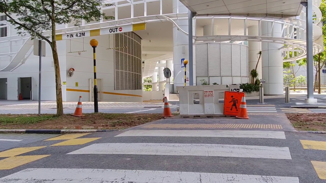 Walking Tour to MediaCorp from One North MRT station