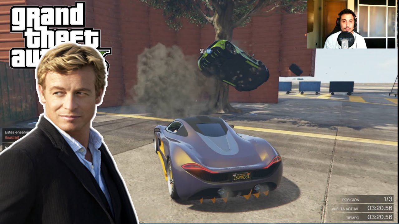 GTA V CARRERA LOCA! STRATUS EL MENTALISTA LA NUEVA SERIE DE TELEVISION! xFaRgAnx