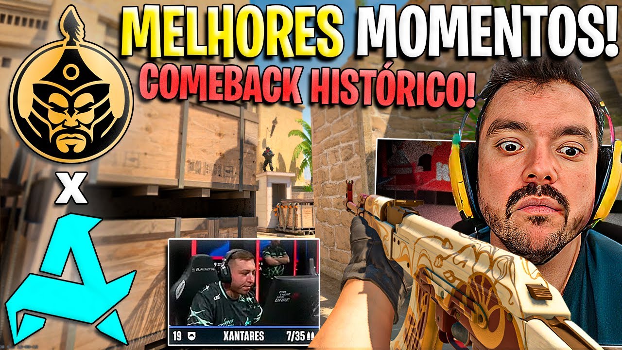 GAULES NÃO ACREDITOU NESSA PARTIDA!🤯 THE MONGOLZ x AURORA (MELHORES MOMENTOS) BLAST BOUNTY (GAULES)