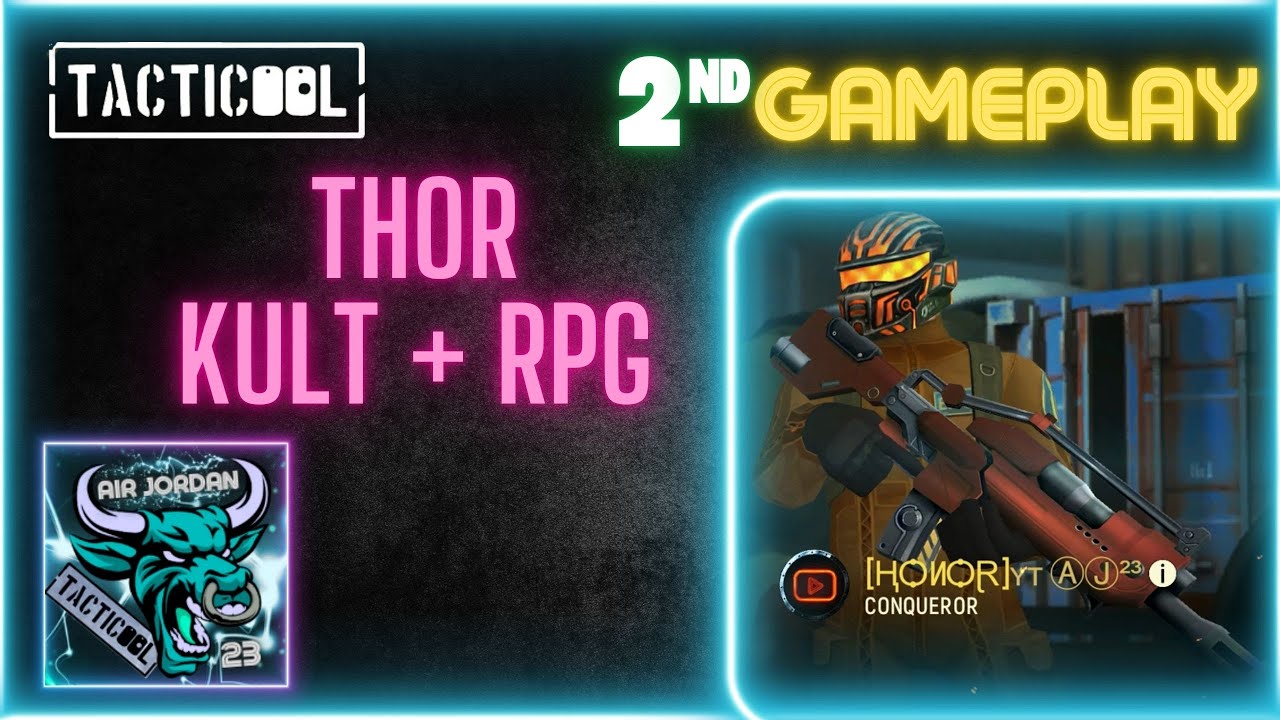 Tacticool: Thor Kult + RPG Gameplay 2🔥 #tacticool #gaming #tacticoolgameplay